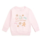 Merry and Bright Gingerbread Christmas Sweatshirt