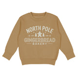 North Pole Gingerbread Christmas Sweatshirt
