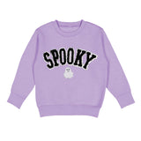Spooky Ghost Patch Halloween Sweatshirt
