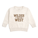 Wilder Than The West Western Sweatshirt