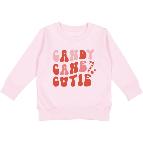 Candy Cane Cutie Christmas Sweatshirt - Ballet