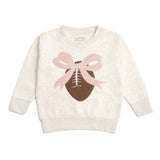 Coquette Football Patch Sweatshirt
