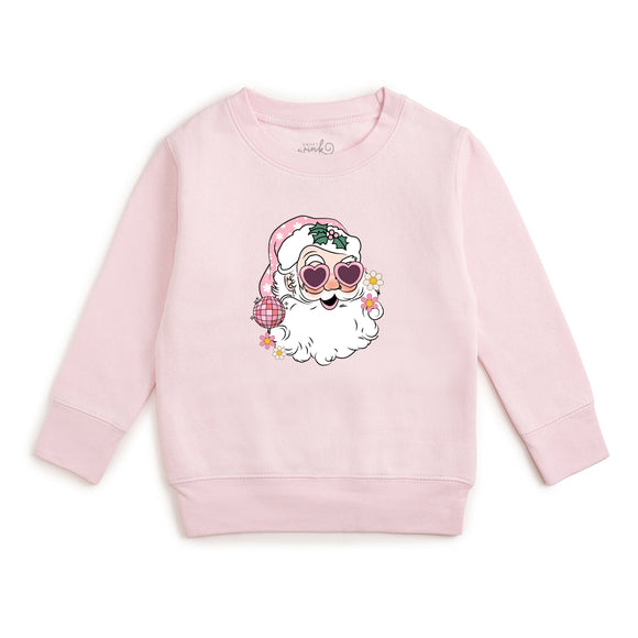 Disco Santa Christmas Sweatshirt - Ballet