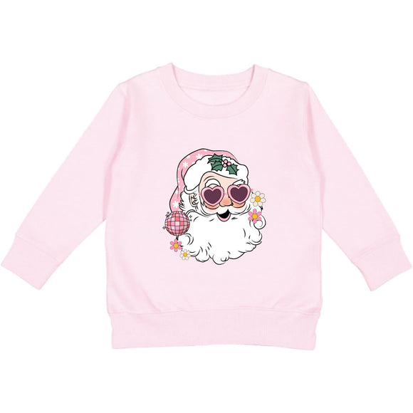 Disco Santa Christmas Sweatshirt - Ballet