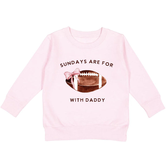 Football With Daddy Sweatshirt - Ballet
