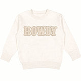 Howdy Patch Sweatshirt - Natural