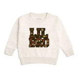 Lil Bro Camo Patch Sweatshirt - Natural