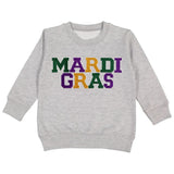 Mardi Gras Patch Sweatshirt