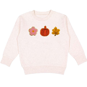 Pumpkin Fun Patch Sweatshirt - Natural