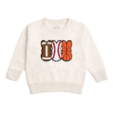 Sports Peeps Patch Easter Sweatshirt - Natural Heather