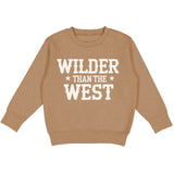 Wilder Than The West Sweatshirt - Mocha