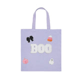 Boo Trick or Treat Patch Halloween Tote