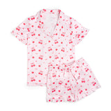 Cherry Bows Women's Two-Piece Set