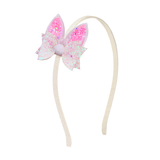 Shaker Easter Bunny Ear Bow Headband