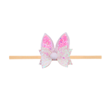 Shaker Easter Bunny Ear Bow Baby Headband