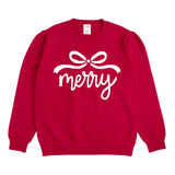 Merry Bow Christmas Women's Sweater