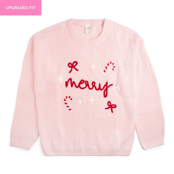 Coquette Merry Christmas Knit Women's Sweater