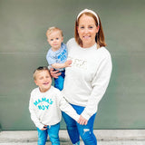 Mama Patch Adult Sweatshirt - Natural