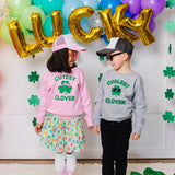 Coolest Clover St. Patrick's Day Sweatshirt - Gray