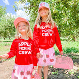Apple Picking Crew Sweatshirt - Red