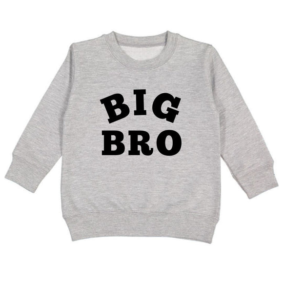 Big Bro Black Sweatshirt - Gray